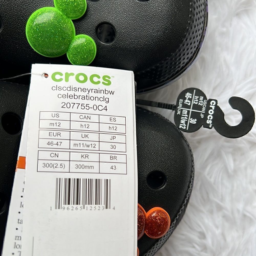 Crocs Classic Disney Clog Rainbow Celebration - Picture 13 of 14